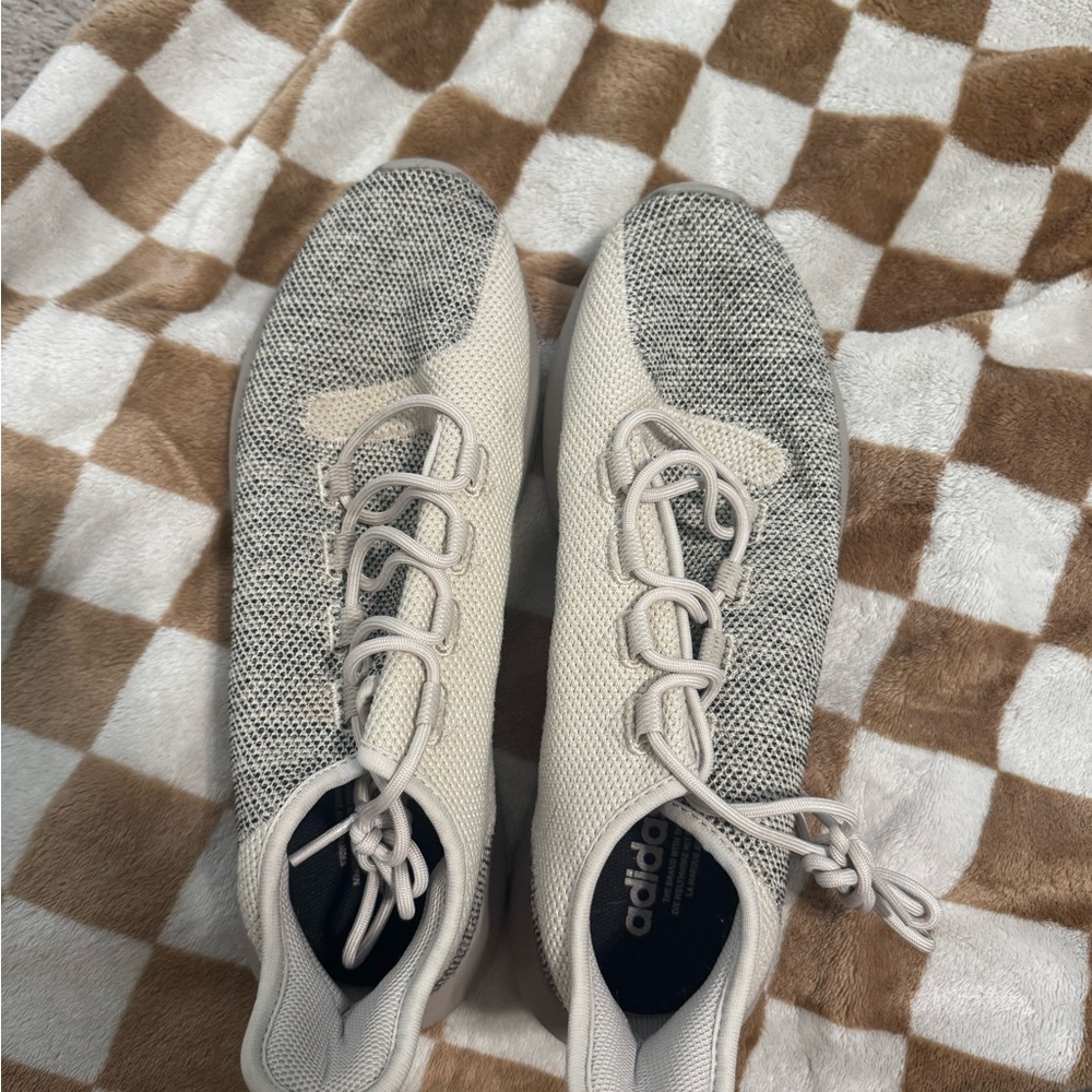Adidas Gray and Cream Sneakers for Everyday Comfort